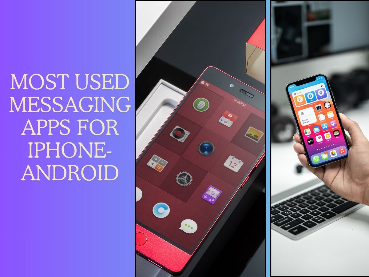 Most used Messaging Apps for iPhone-Android